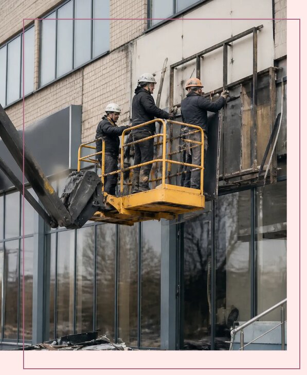 Демонтаж наружной рекламы в Каспийске по цене от 5600 р. | Аванза-Ксп